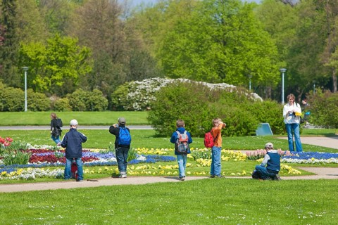 The Great Garden is a baroque park in Dresden and today the largest park in the Saxon state capital