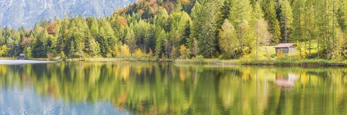 Lautersee, near Mittenwald, Werdenfelser Land, Upper Bavaria, Bavaria, Germany, Europe