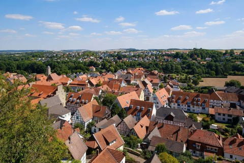 Old Town, Warburg, North Rhine-Westphalia, Germany, Europe