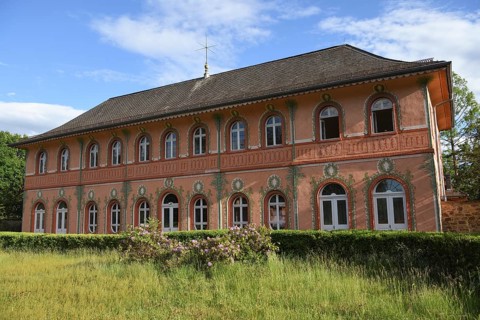 Pheasant Castle in the Pheasant Garden, Karlsruhe, Baden-Württemberg, Germany, Europe