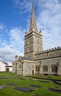 St. Columbs Catheral, Cathedral, Derry-Londonderry, Ulster Province, Northern Ireland, United
