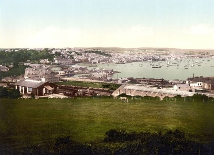 Falmouth, harbour town on the south coast of the county of Cornwall in England, Historical, around