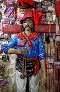 Shrine for the popular saint Antonio Mamerto Gil Núñez, better known as Gauchito Gil, Santuario del