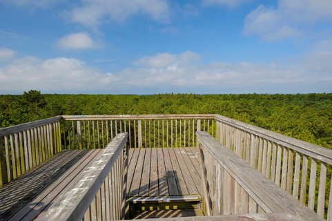 Lookout tower, Fonteinsnol, De Koog, Texel Island, North Sea, North Holland, Netherlands