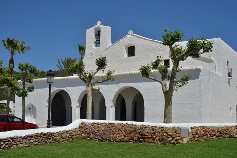 Church Església de Sant Carles, Sant Carles de Peralta, Ibiza, Balearic Islands, Spain, Europe