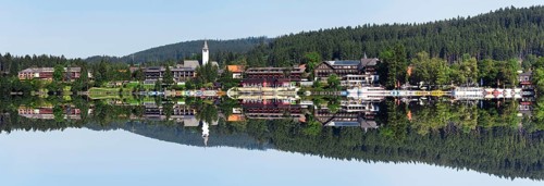 Titisee in the Black Forest Reflection on the Lake Germany