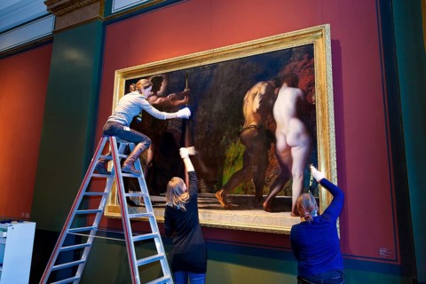 Major cleaning with the New Masters at the Albertinum
