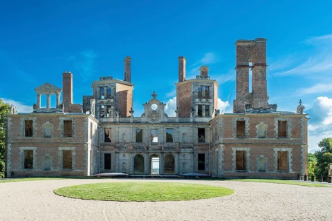 Royal domain of Randan. Puy de Dome department. Auvergne-Rhone-Alpes. France