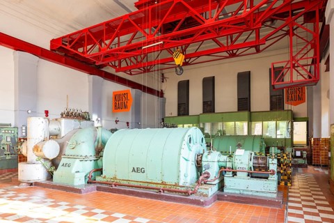 The Knappenrode energy factory is one of the four sites of the Saxon Industrial Museum on the site