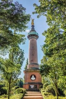 Victory Column Hakenberg, Am Denkmal, Fehrbellin, Brandenburg, Germany, Europe