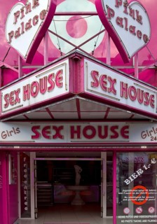 Pink Palace, Sex House, Reeperbahn, St. Pauli, Hamburg, Germany, Europe
