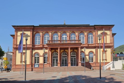 Saalbau built in 1872 in Neustadt an der Weinstraße, Rhineland-Palatinate, Germany, Europe