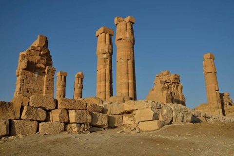 Temple of Amun, Soleb, Northern state, Nubia, Sudan, Africa