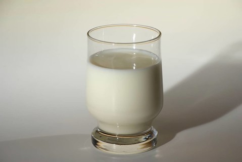 A glass of milk, Hamburg, Hamburg, Federal Republic of Germany