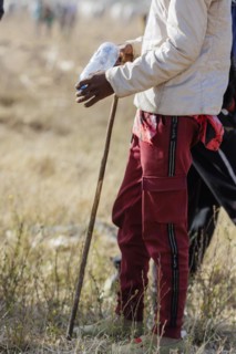 Herdsman in the field in Maraban Dare community, Plateau state, 07/02/2024