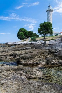 Lighthouse in Savudrija, Istiren, Croatia, Croatia, Europe
