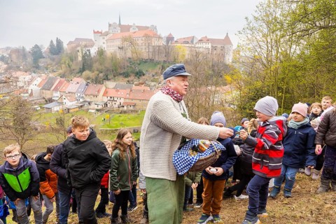 The Bautzen Christmas market in Upper Lusatia, known today as the Bautzener Wenzelsmarkt, or