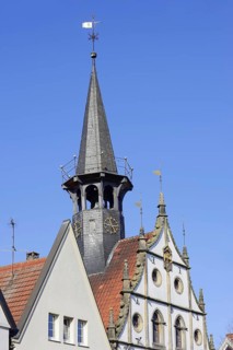 Old Town Hall, Burgsteinfurt, Steinfurt, Münsterland, North Rhine-Westphalia, Germany, Europe