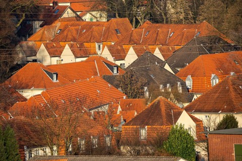 Schüngelberg housing estate, former colliery housing estate, Schüngelbergsiedlung mining estate,