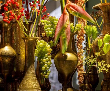 Artistic flower arrangements and decorations, German Floristry Championships, Berlin, Germany,