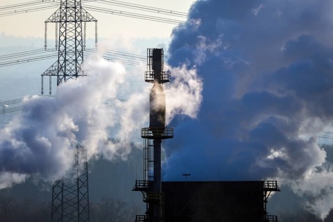 Bottrop, North Rhine-Westphalia, Germany, The Prosper coking plant is one of three operating coking