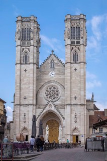 Saint-Vincent Cathedral in Chalon-Sûr-Saône, Burgundy, France, Europe