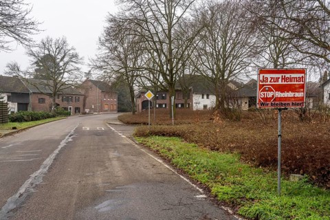 The village of Kuckum, originally intended to make way for the Garzweiler II open-cast lignite