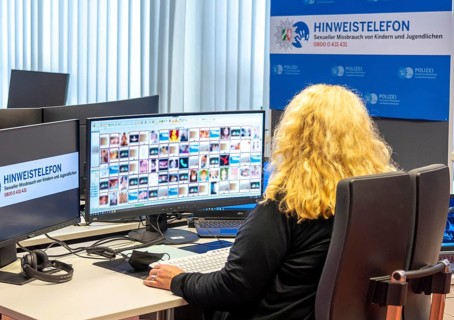 LKA North Rhine-Westphalia information hotline on child abuse and child pornography, press