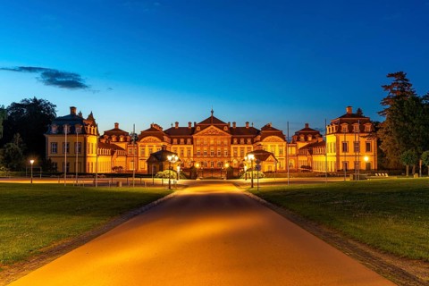 The Residential Palace in Bad Arolsen, Hesse, Germany, Europe