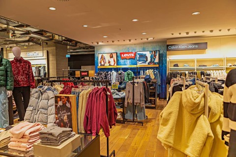 Peek und Cloppenburg store on Tauentzienstraße in Berlin, Germany.