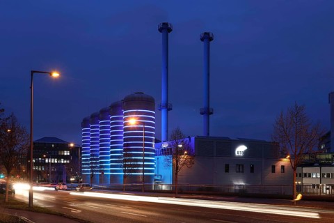 BTB Blockheizkraftwerks-Träger- und Betreibergesellschaft mbH combined heat and power plant. The