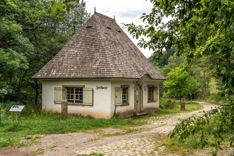Historic customs house in Höllsteig near Breitnau, Black Forest, Baden-Württemberg, Germany, Europe