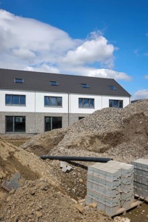 Castrop-Rauxel, North Rhine-Westphalia, Germany, Housing development in the Ruhr region. New-build