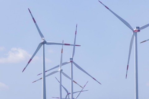 Hochheim wind farm, Wangenheim, Thuringia, Germany, Europe