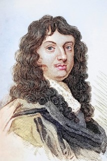 Sir William Temple 1 Baronet, 1628, 1699, British statesman and essayist, Illustration from Old