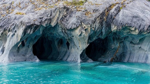 Marble Caves, Puerto Rio Tranquilo, Chile Chico, Aysen, Chile, South America
