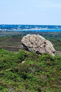 Agglestone Rock, Devil's Anvil, Studland, Dorset, England, United Kingdom, Europe