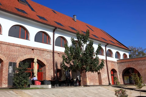 In the inner courtyard of the bastion, fortress, Romania, Banat, Timisoara, Timisoara, Europe
