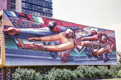 National Autonomous University of Mexico (UNAM), Central Administration Building, Mexico City,