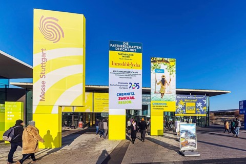 CMT tourism trade fair in Stuttgart. According to the trade fair organiser, the Caravan, Motor,