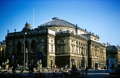 Building of the Royal Danish Theatre, Copenhagen, Denmark, 1958, Europe