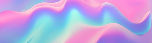 Iridescent neon background, Holographic Abstract soft pastel colors backdrop, AI generated