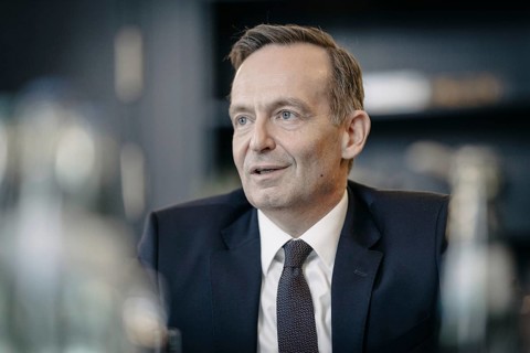 Volker Wissing (FDP), Federal Minister of Transport and Digital Affairs, recorded during an