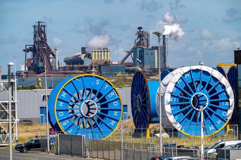 Cable drums for TCP pipes that transport hydrogen from offshore wind farms to land, special
