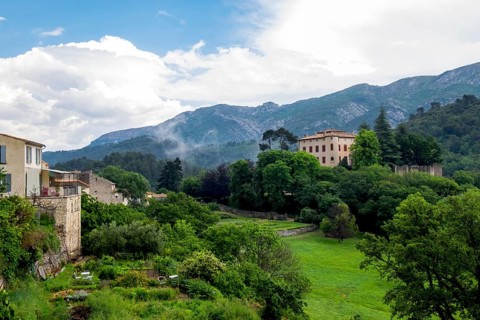 Vauvenargues Castle, residence, studio and place of death of Pablo Picasso from 1958-1973,