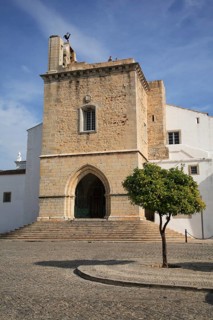 Se Cathedral, Sedos Episcopalis, in Faro, Algarve, Portugal, Europe