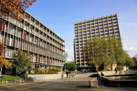 Europe, Germany, Hamburg, Rotherbaum, Campus and Philosophy Tower, Hamburg, Hamburg, Federal