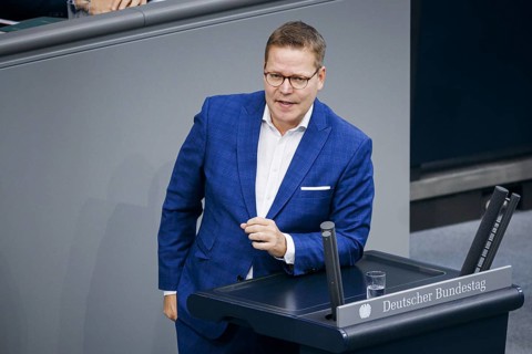 Tino Sorge, CDU/CSU, recorded as part of a speech on Epl. 15 Health in the German Bundestag in