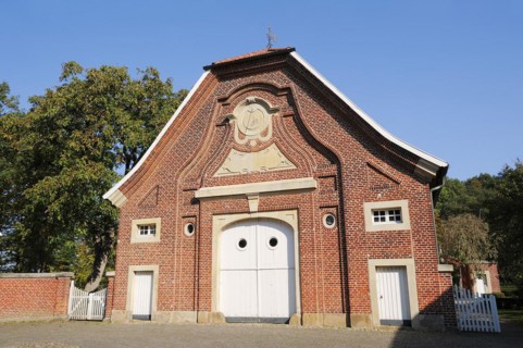 Haus Rüschhaus, built in 1749 by Johann Conrad Schlaun, Annette von Droste-Hülshoff Museum,