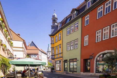 Mühlhauser Straße, Bad Langensalza, Thuringia, Germany, Europe